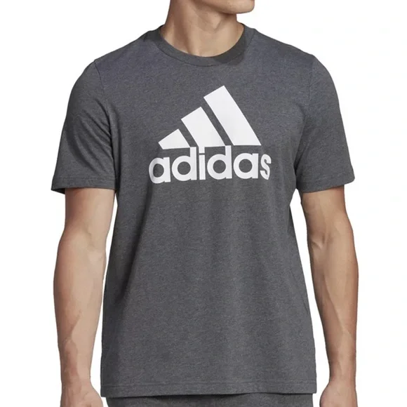 Adidas Gray and White Short Sleeve Tee - Picture 6 of 6